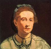 Edouard Manet Portrait of Victorine Meurent oil painting reproduction